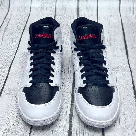 NWOT Air Jordan Access \'WHITE BLACK\' High Top Size 11.5 main image 6